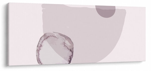 Obraz - Fialový minimalizmus N⁰2 (120x50 cm)