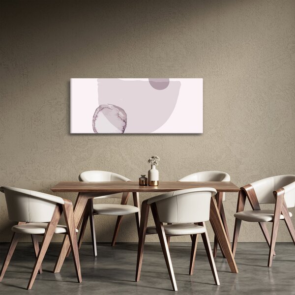 Obraz - Fialový minimalizmus N⁰2 (120x50 cm)