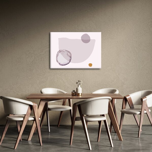Obraz - Fialový minimalizmus N⁰2 (70x50 cm)