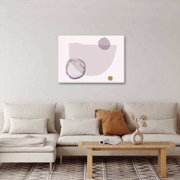 Obraz - Fialový minimalizmus N⁰2 (70x50 cm)