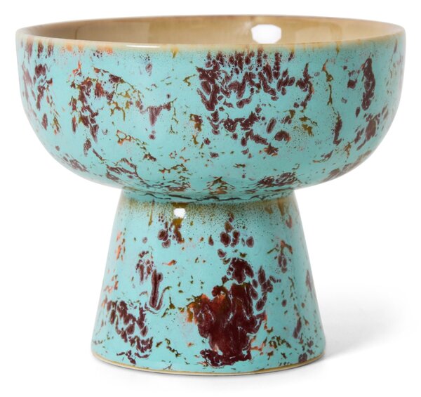 Kameninová miska na podstavci 70's Patina