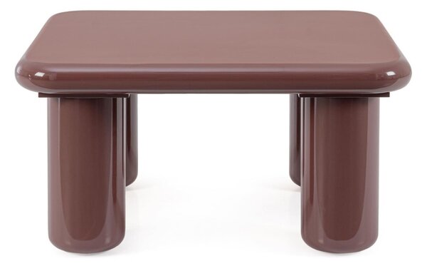 MUZZA Konferenčný stolík TILIA 80 x 41 cm tehlový