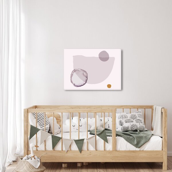 Obraz - Fialový minimalizmus N⁰2 (70x50 cm)