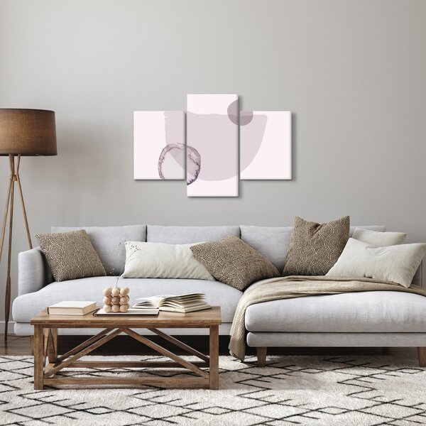 Obraz - Fialový minimalizmus N⁰2 (90x60 cm)