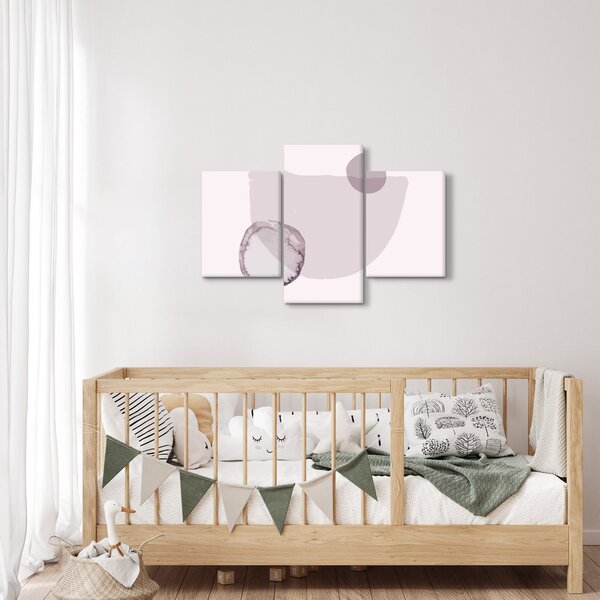 Obraz - Fialový minimalizmus N⁰2 (90x60 cm)