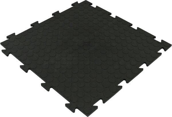 Art Plast P50BLGS, Antistatická podlahová rohož, Čierna, 500 mm, 500 mm, 8 mm