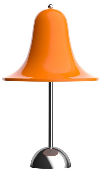 VERPAN stolová LED lampa Pantop, oranžová, výška 30 cm, Žltá / oranžová, Obývacia izba / jedáleň, Plast, Dizajn, Stojacie svietidlo