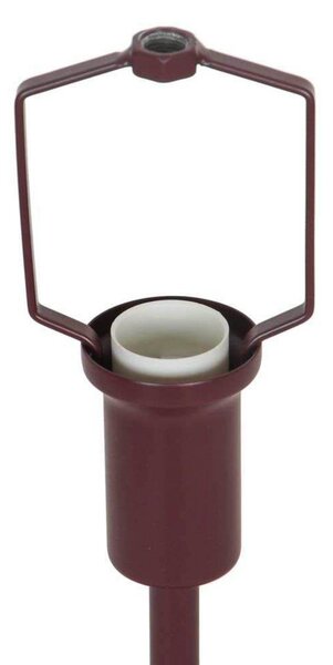 Stolová lampa Ellen mini, bordová, výška 25 cm, kov, Červená, Obývacia izba / jedáleň, kov, Škandinávsky, Stojacie svietidlo