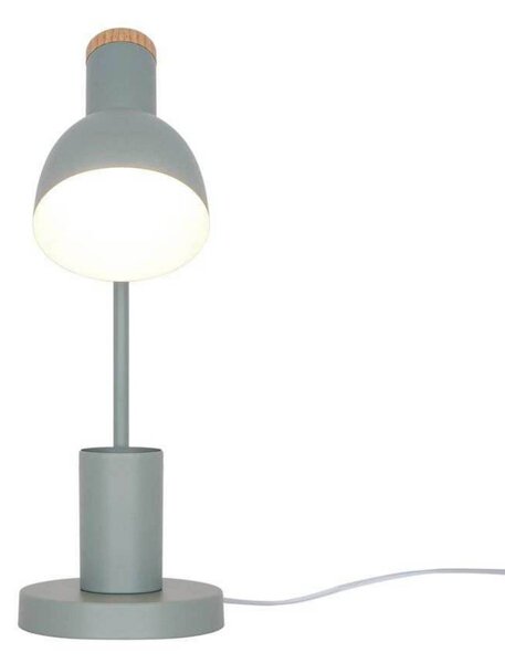 Nordlux Stolová lampa Devone, prachovo zelená, výška 43 cm, kov, Zelená, Detská izba, kov, Škandinávsky, Stolová lampa