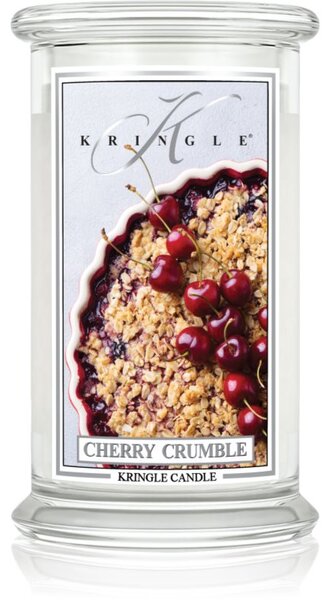 Kringle Candle Classic Cherry Crumble vonná sviečka 623 g