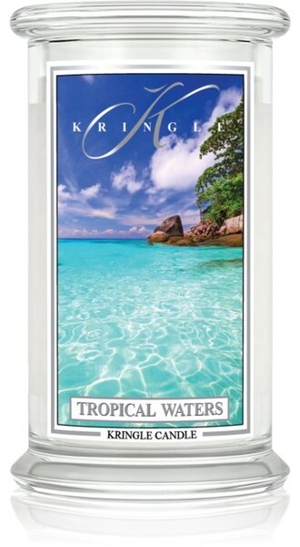 Kringle Candle Classic Tropical Waters vonná sviečka 623 g