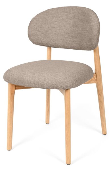 MUZZA Jedálenská stolička ZOREN taupe