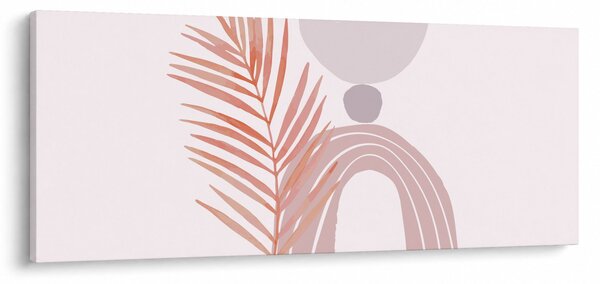 Obraz - Fialový minimalizmus N⁰1 (120x50 cm)