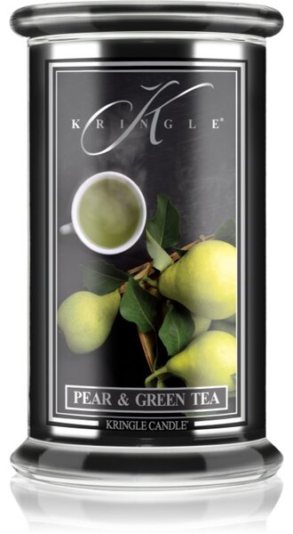 Kringle Candle Reserve Pear & Green Tea vonná sviečka 623 g