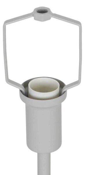 Stolová lampa Ellen mini, sivá, výška 25 cm, kov, Hliník / sivá / zinok, Obývacia izba / jedáleň, kov, Škandinávsky, Stojacie svietidlo
