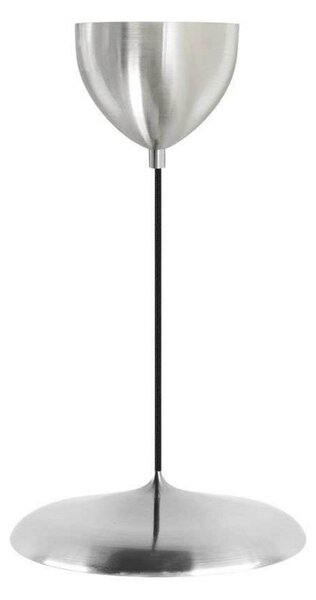 LED závesné svietidlo Artist, Ø 25 cm, farba ocele, nerezová oceľ, Hliník / sivá / zinok, Obývacia izba / jedáleň, Nehrdzavejúca oceľ, Škandinávsky, Závesné svietidlo