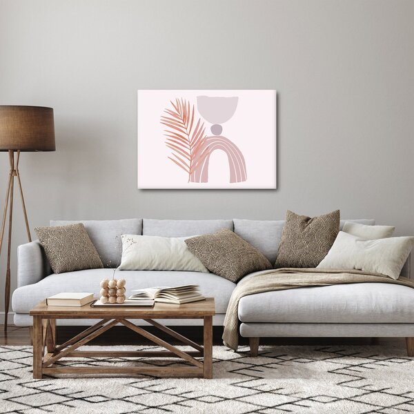 Obraz - Fialový minimalizmus N⁰1 (70x50 cm)