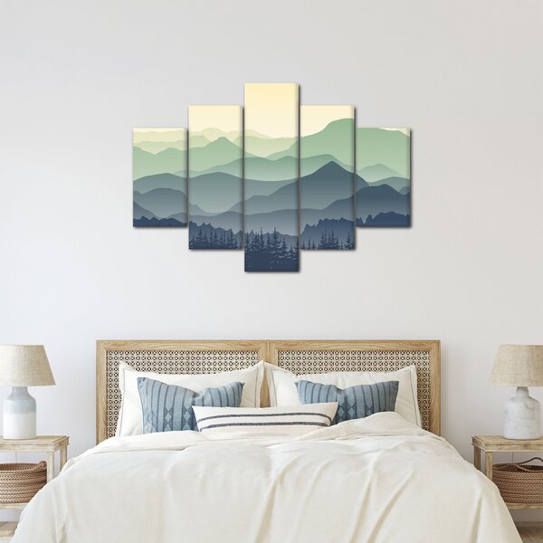 Obraz - Forest Mountain (150x105 cm)
