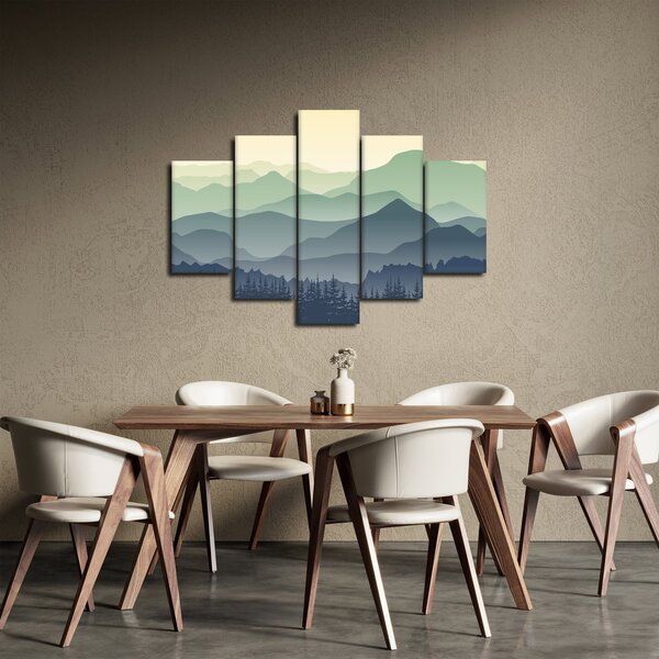Obraz - Forest Mountain (150x105 cm)