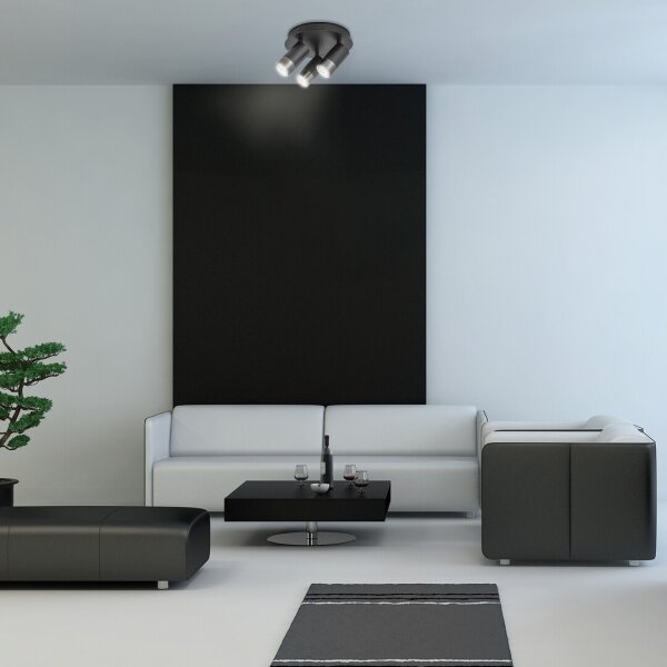 Rabalux 5071 - Bodové svietidlo ZIRCON 3xGU10/5W/230V