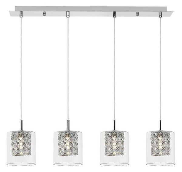 Rabalux 3116 - Krištáľový luster na lanku DUCHESS 4xG9/40W/230V