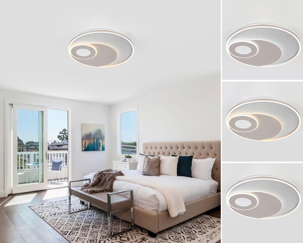 STROPNÉ LED SVIETIDLO, 50/5 cm Novel - Interiérové svietidlá