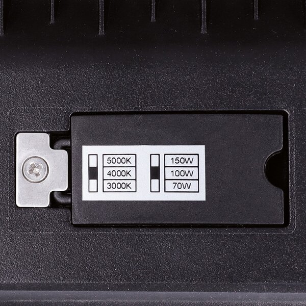 SOLIGHT LED reflektor TOP 150W, max. 21000lm, 3CCT, voliteľný výkon 100/75/47%, IP65