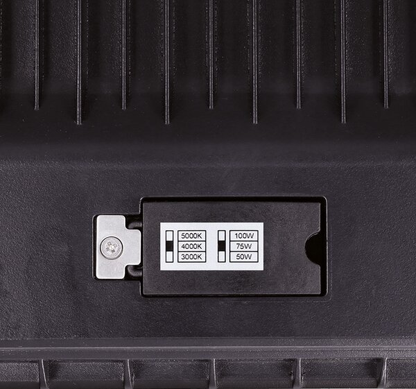 SOLIGHT LED reflektor TOP 100W, max. 14000lm, 3CCT, voliteľný výkon 100/75/50%, IP65