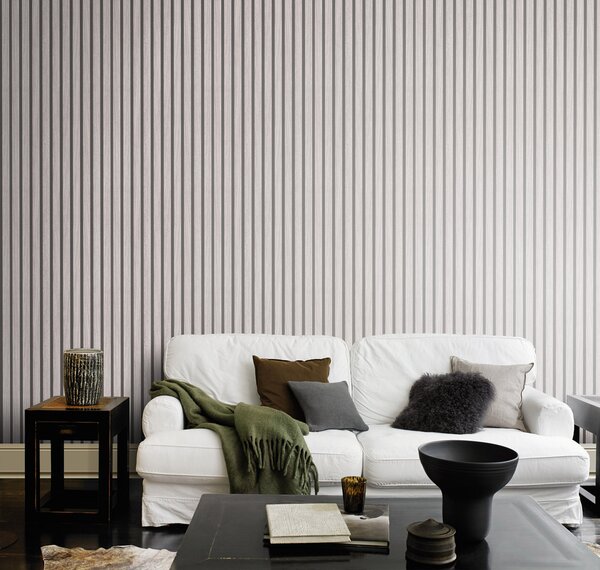 RASCH | Papierová tapeta na stenu TOP Collection 278415 | 0,53 x 10,05 m | šedá, hnedá