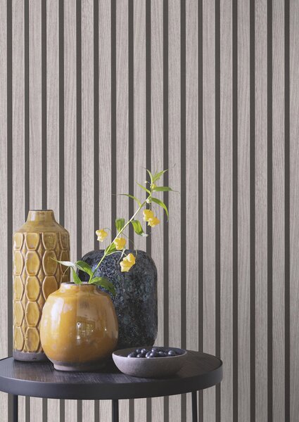 RASCH | Papierová tapeta na stenu TOP Collection 278415 | 0,53 x 10,05 m | šedá, hnedá