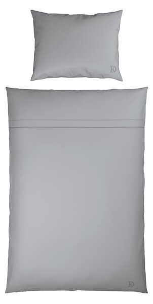 POSTEĽNÁ BIELIZEŇ satén sivá 140/200 cm Dieter Knoll - Obliečky & plachty