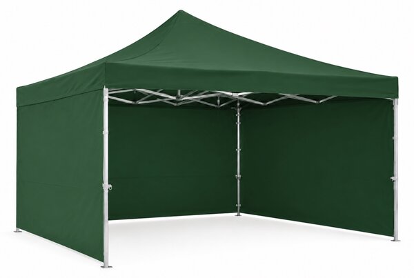 JAKS Nožnicový stan PREMIUM QUALITY zelený 3 m x 4,5 m