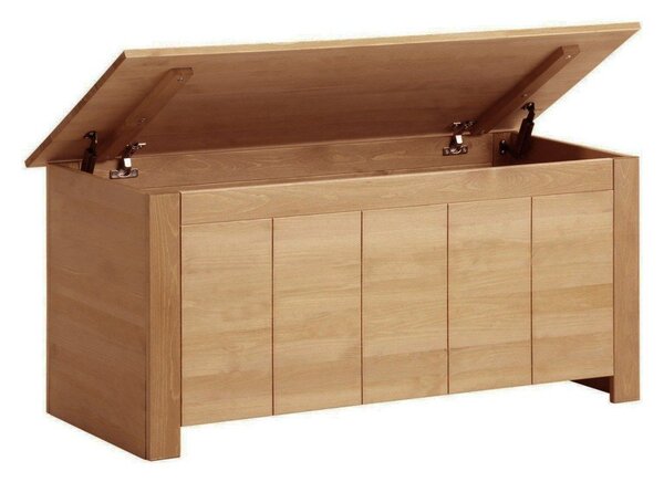 Truhlica z borovicového dreva v prírodnej farbe 100x45 cm Bertram – Støraa