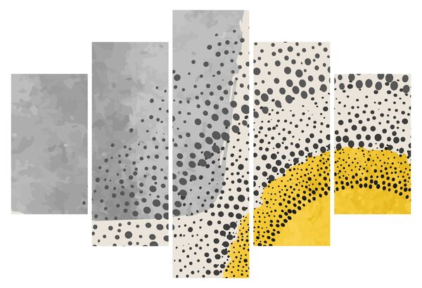 Obraz - Abstraktná maľba pláže N⁰3 (150x105 cm)