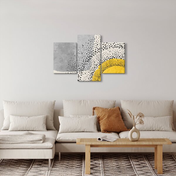 Obraz - Abstraktná maľba pláže N⁰3 (90x60 cm)