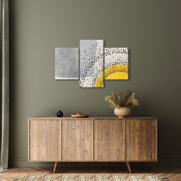 Obraz - Abstraktná maľba pláže N⁰3 (90x60 cm)