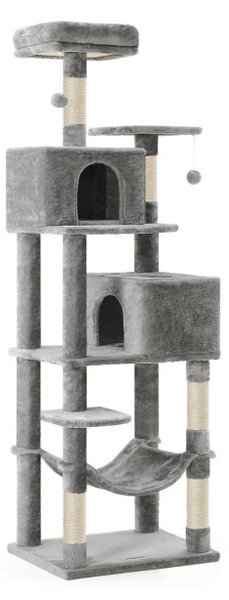 FEANDREA Škrabadlo pre mačky, strom 191 cm sivé