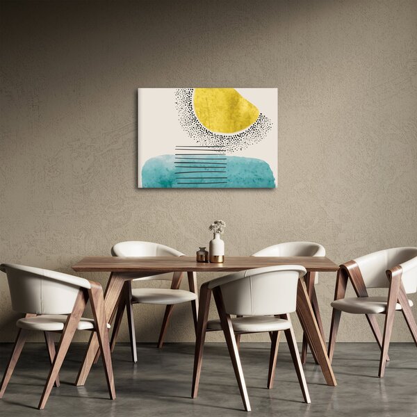 Obraz - Abstraktná maľba pláže N⁰2 (70x50 cm)