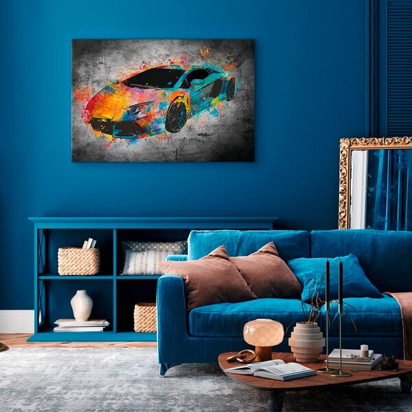 OBRAZ NA PLÁTNE, vozidlá, 90/60/1,2 cm artgeist - Online Only bytové doplnky, Online Only