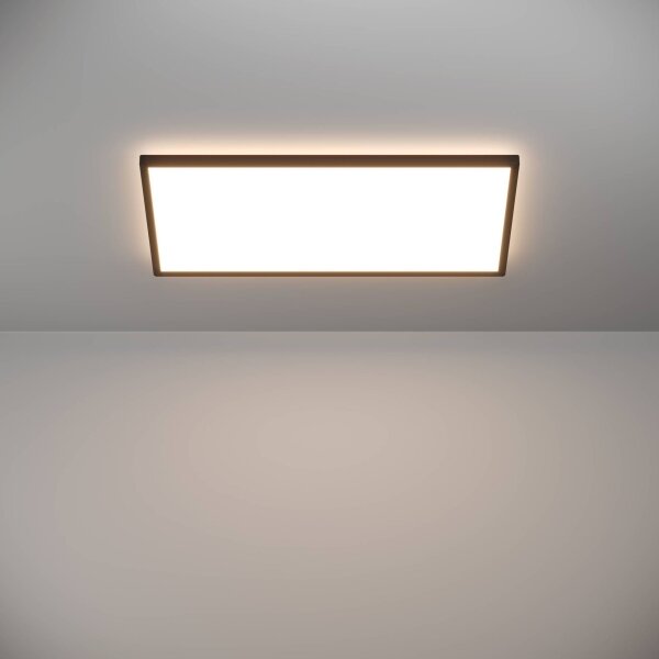 Eglo 901469-LED RGBW St. kúpeľ. svietidlo ROVITO-Z 17,2W/230V 30x57cm IP44 čierna