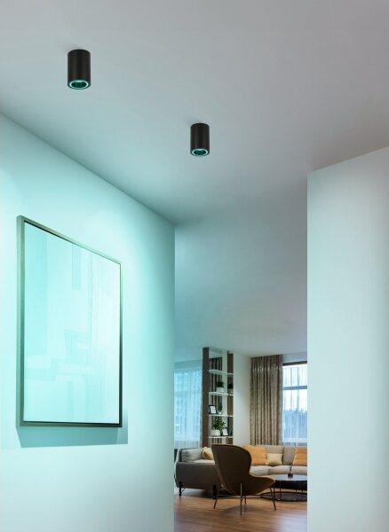 Eglo 901168 - LED RGBW Stmievateľné bodové svietidlo CAROSSO-Z LED/4,9W/230V čierna