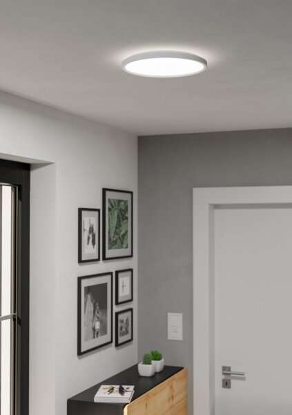 Eglo 901446 -LED Kúpeľňové stropné svietidlo ROVITO 13,9W/230V pr.30cm IP44 biela
