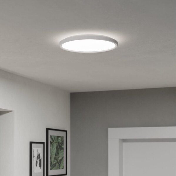 Eglo 901446 -LED Kúpeľňové stropné svietidlo ROVITO 13,9W/230V pr.30cm IP44 biela