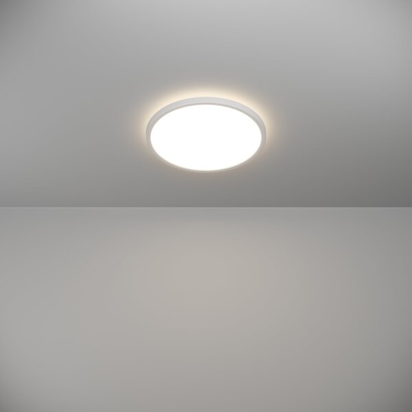 Eglo 901446 -LED Kúpeľňové stropné svietidlo ROVITO 13,9W/230V pr.30cm IP44 biela