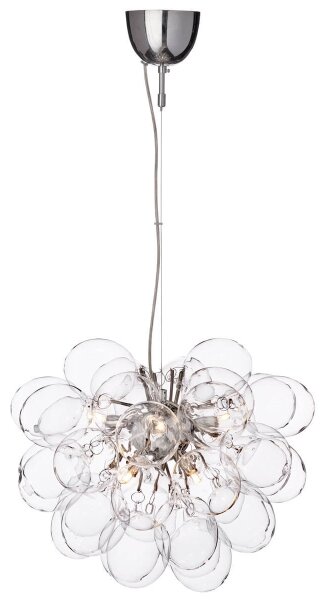 ByRydens 4200440-7002 - Luster na lanku GROSS 8xG9/4W/230V číra