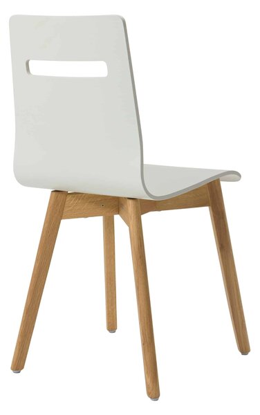 Moderná stolička Mia biela
