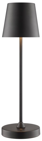 Brilliant - LED stmievateľná nabíjateľná dotyková stolná lampa ELORA LED/2,5W/5V 2700K IP44 čierna