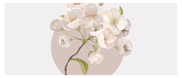 Obraz - Bloom with grace N⁰2 (120x50 cm)