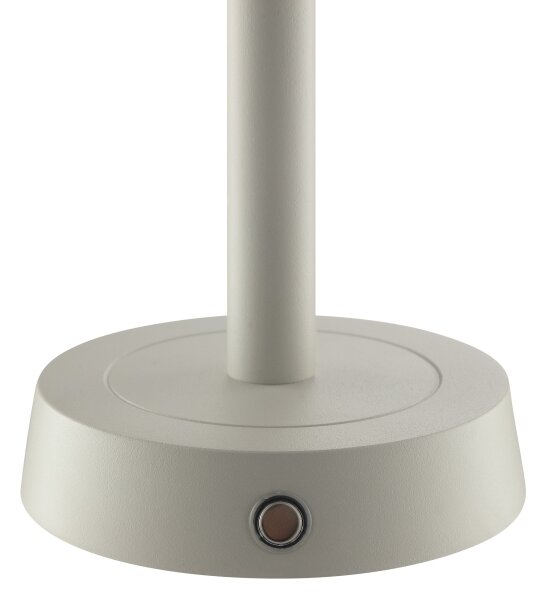 Brilliant - LED stmievateľná nabíjateľná dotyková stolová lampa RAZOR LED/2,5W/5V 2700K IP44 šedá