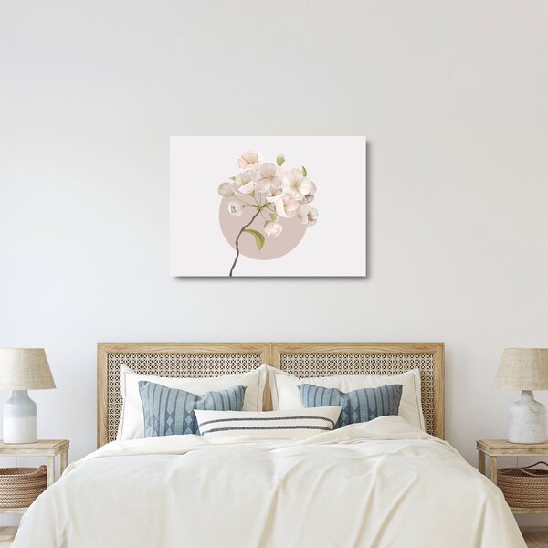 Sklenený obraz - Bloom with grace N⁰2 (70x50 cm)